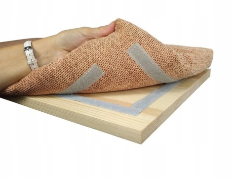 Półka drewniana, okienna dla kota, wisząca PŁASKA 60 cm SH-W-60G