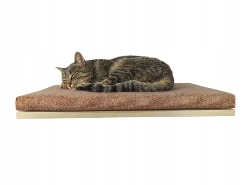 Półka ścienna dla kota, wisząca FLAT 75 cm SH-F75