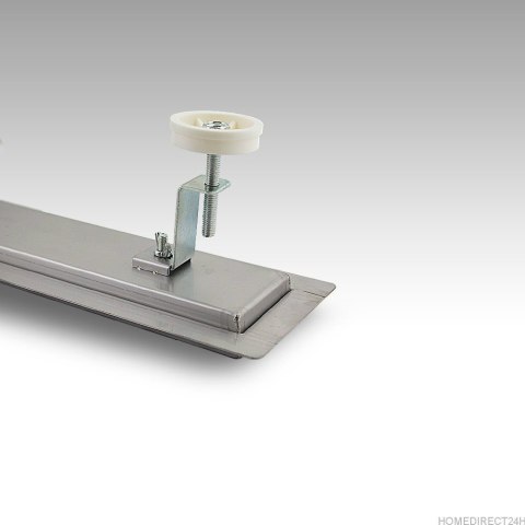 Odpływ liniowy Czarny Szklany z syfonem 80cm
