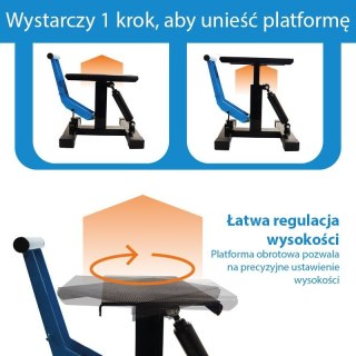 Podnośnik do motocykli enduro motorowerów z dźwignią do 150kg
